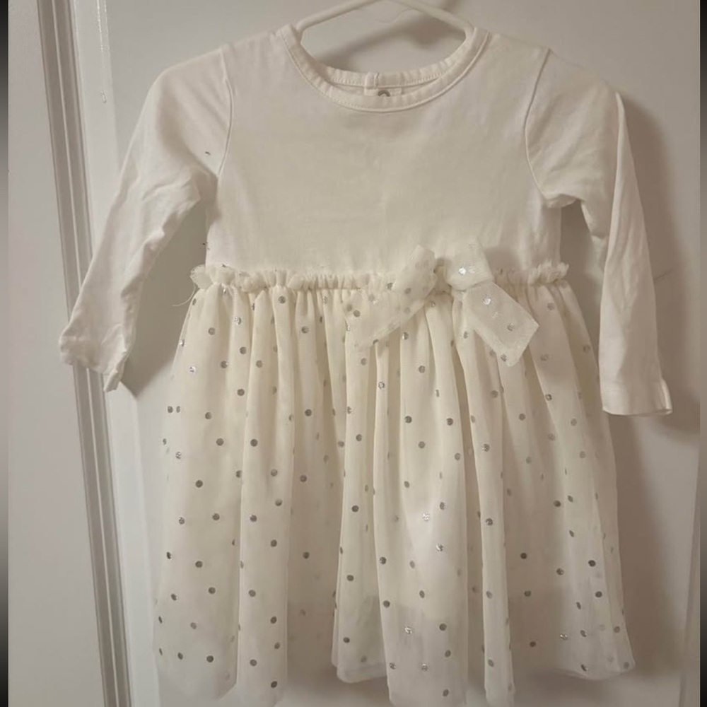 Carters White Dress 12 Month